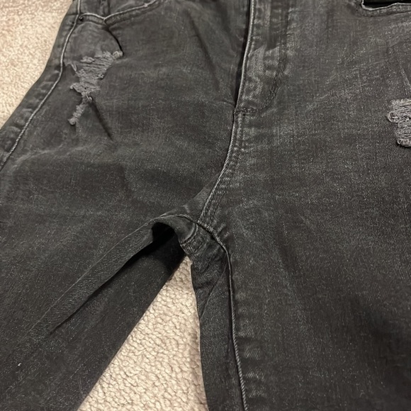 Dynamite / High Waist Distressed Skinny Jeans / Size 27 - Picture 4 of 10